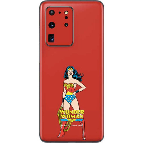 DC Comics Wonder Woman Classic Art Pose Galaxy S20 Ultra 5G Skin